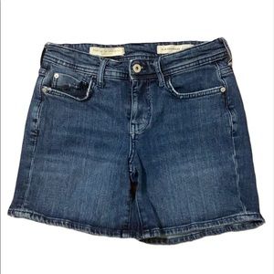 ANTHROPOLOGIE slim boyfriend denim shorts